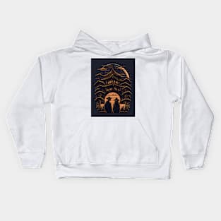 gate to the village Kids Hoodie